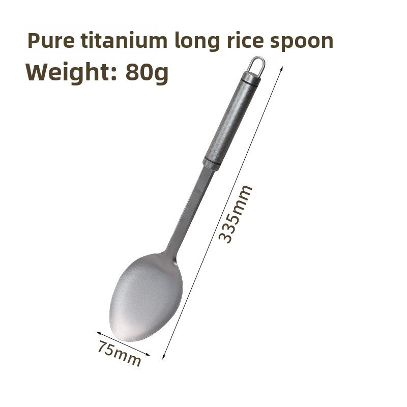 Pure Titanium Kitchen Utensil Set