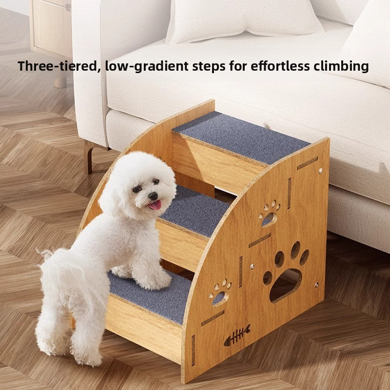 Pet staircase small dog