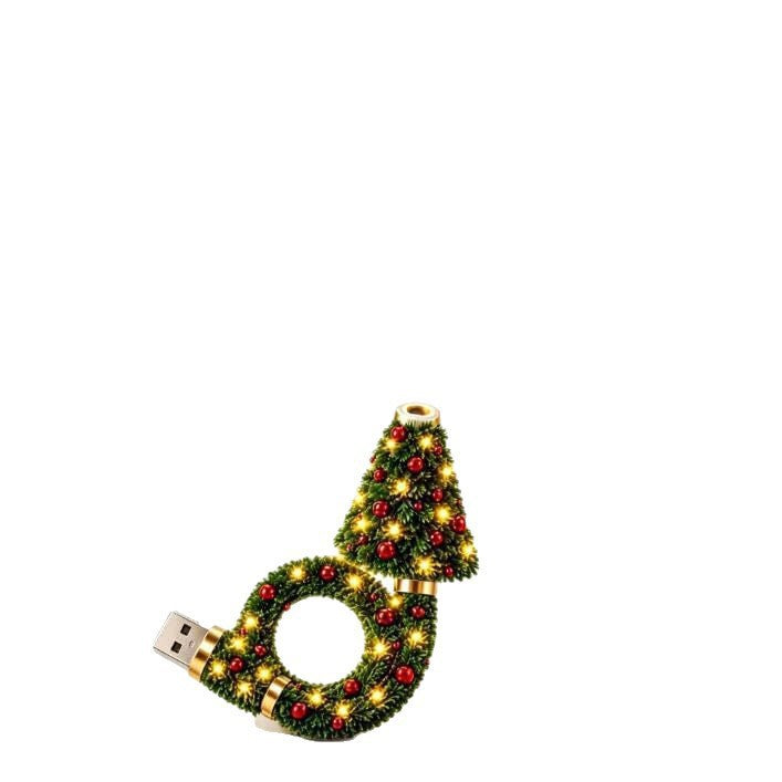 USB Christmas Tree Projection lamp