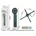 Aluminum Alloy Portable 3-in-1 Foldable Magnetic Stand for Tablets Phones and Laptops
