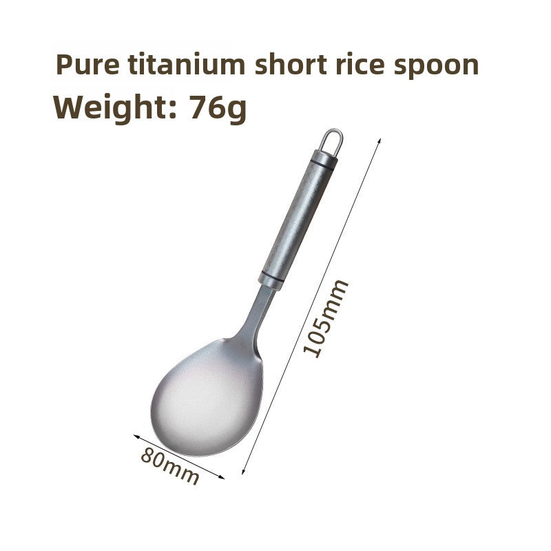 Pure Titanium Kitchen Utensil Set